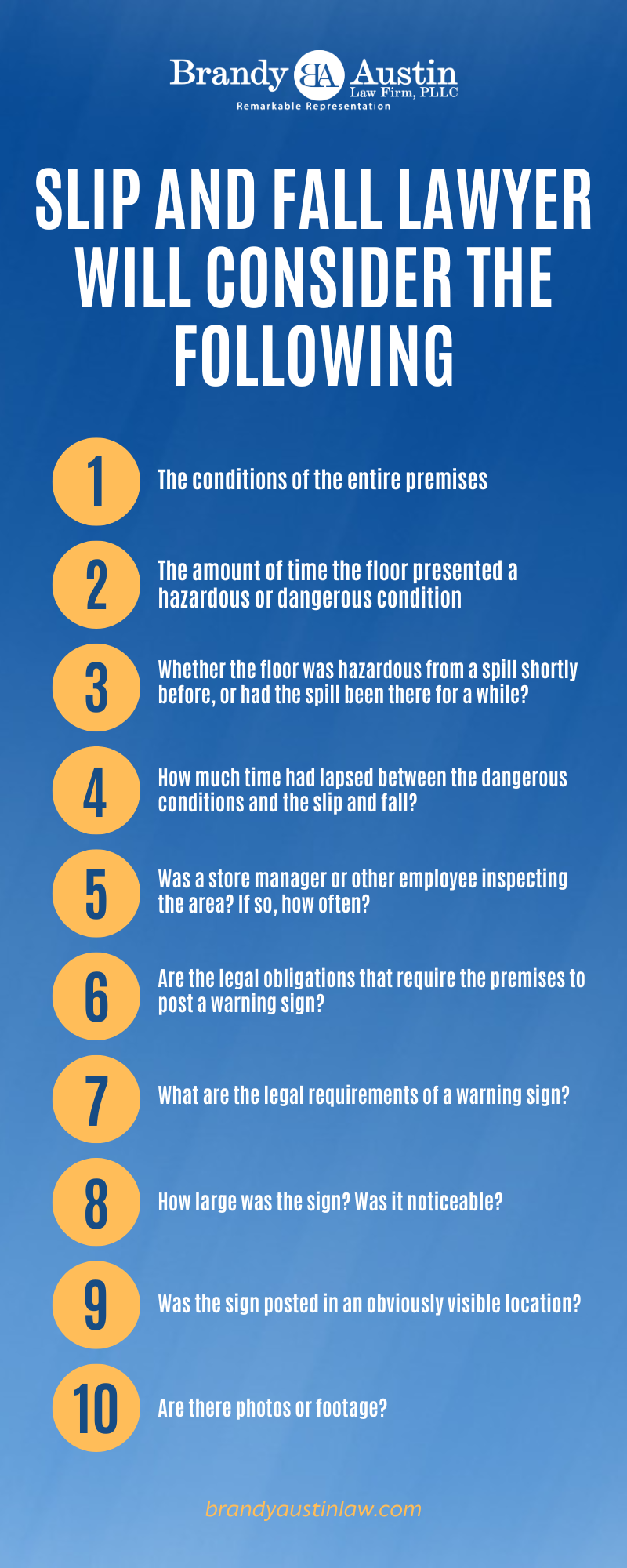 What Slip and Fall Personal Injury Attorneys Can Do for You